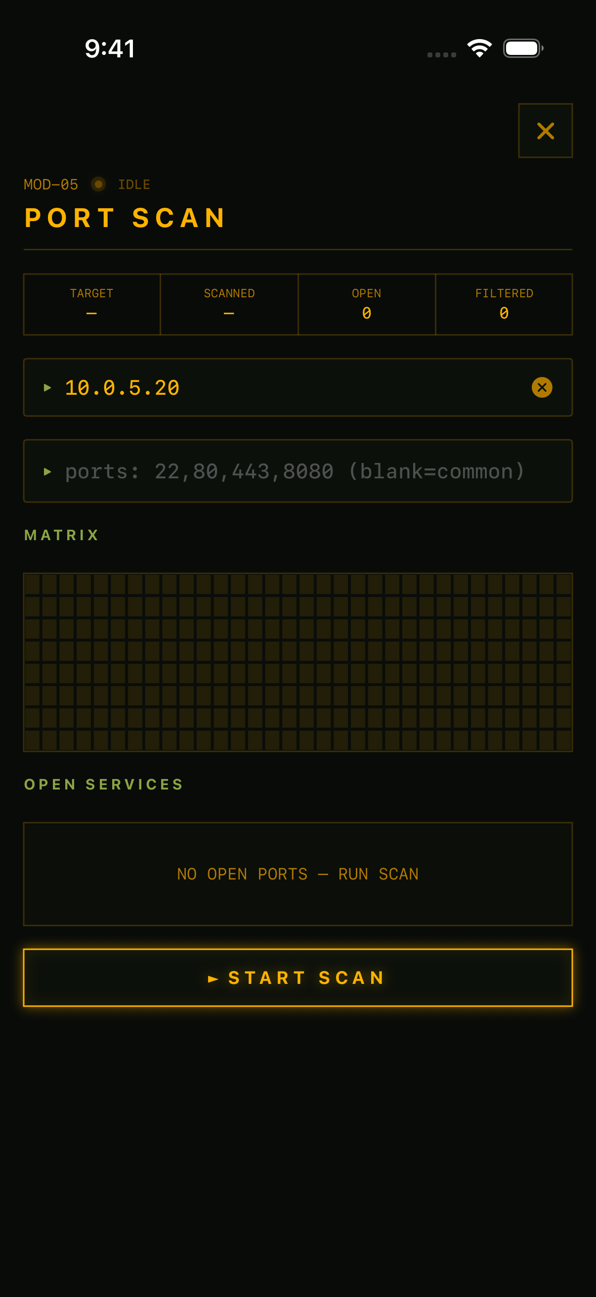 RECON Port Scan targeting AI infrastructure ports for CVE-2026-48710 Starlette investigation
